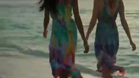 Maldives traveling beautiful girls