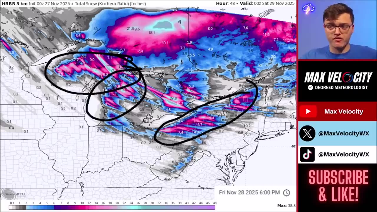 This Winter Storm Will Dump LOTS Of Snow...Max Velocity - Severe Weather Center