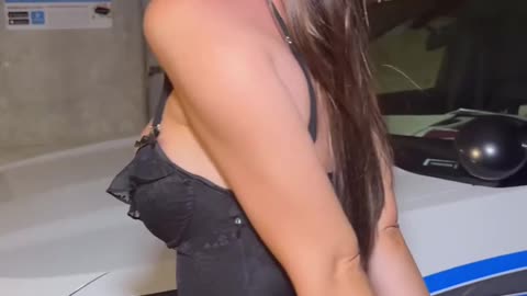 Sexy hot girl in police castdy