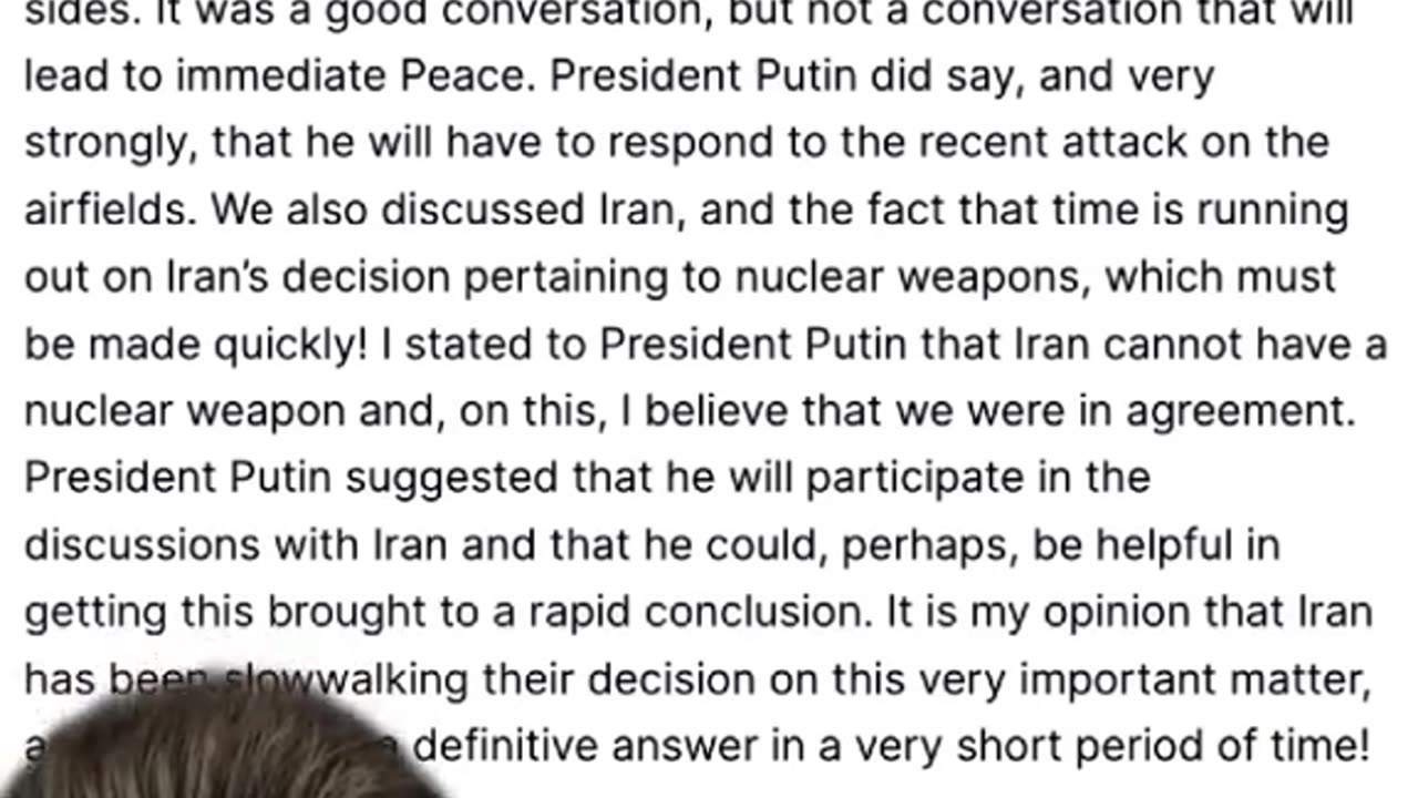 RMH - why did T delete his post