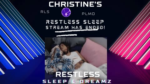 🔴Live Sleep Stream 💤Restless Sleep ⏰June 18, 2025 😴 RLS & PLMD
