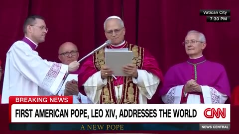 First American pope elected