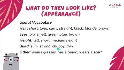 Charming Talk Star - A2 (14) - Describing people - Session 7