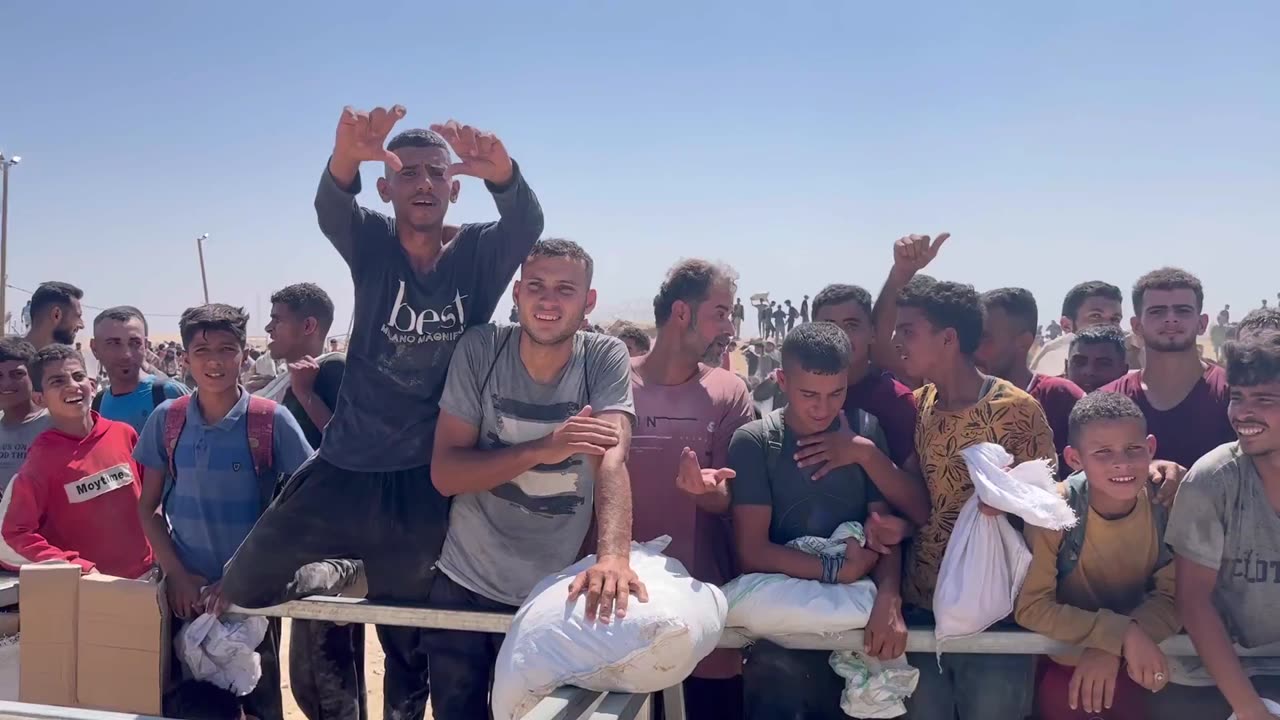 Palestinians in Gaza love President Donald J. Trump.