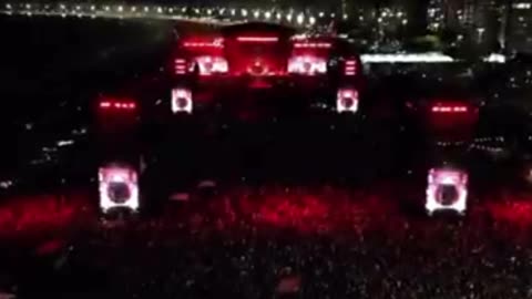 LADY GAGA SHOW ON THE COPACABANA WATERFRONT RIO DE JANEIRO BRINGS TOGETHER 2.1 MILLION FANS