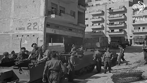 Jewish Terrorists Blow Up The GoldSmith Officers Club | British Pathé