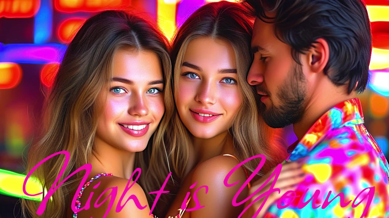 Electronic Music. Song The Night is Young.