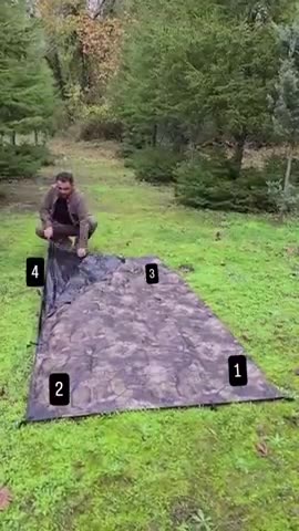 Survive Hard Times With Just One Tarp