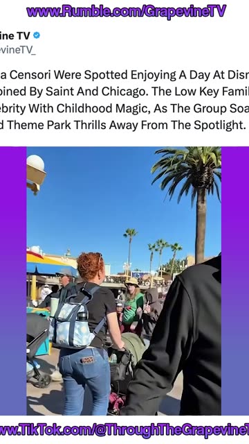 Ye And Bianca Censori enjoy a low-key Disney day with Saint and Chicago.