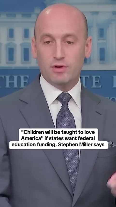 01. White House says students will be “taught to love America” if states want federal funding #short