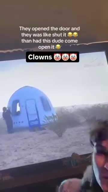 They opened the ‘Space Hatch’ from the inside, realised this wasn’t part of the script