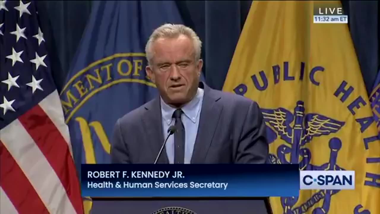 RFK Jr discussing rising Autism rates (Apr 16, 2025)