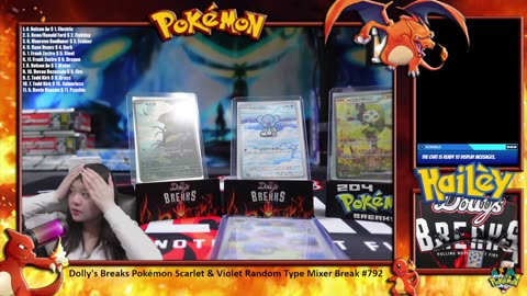 Dolly's Breaks Pokémon Scarlet & Violet Random Type Mixer Break #792 [June 11 2025]