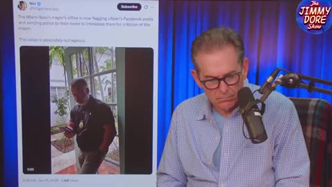 Miami Beach Police Intimidate Citizen For Anti-Israel Facebook Post!!