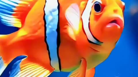 "Beautiful Pet Fish Drinking Water! 🐠💦 | Amazing & Cute Aquarium Moment!"