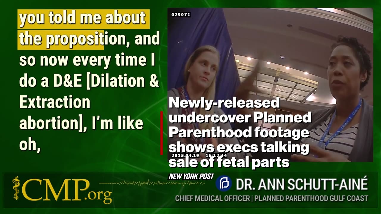 Secret video allegedly reveals the Planned