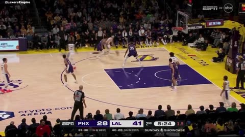 Lakers Team Highlights vs Suns | March 16, 2025