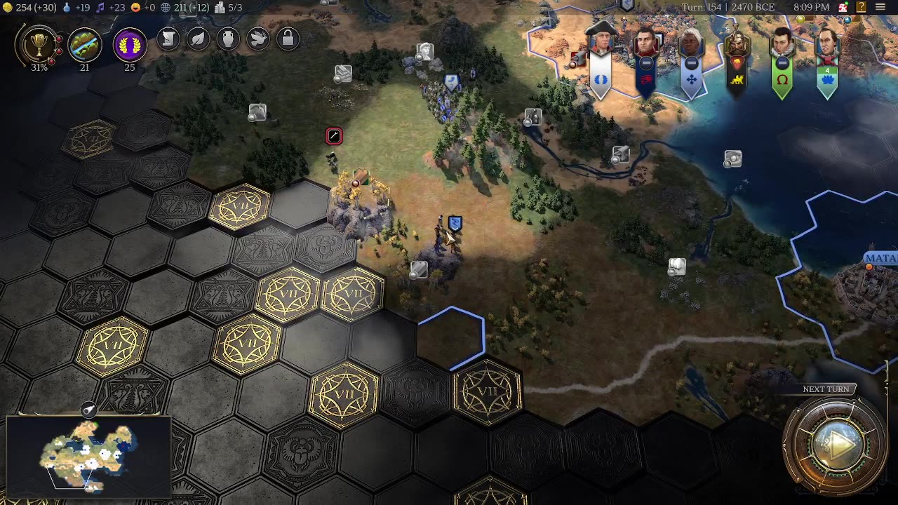 Fresh Start, Deity, Fredrick of Rome - Sid Meier's Civilization 7