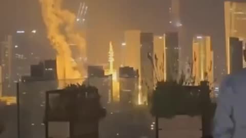 Two Iranian Missiles Slam into Downtown Tel Aviv
