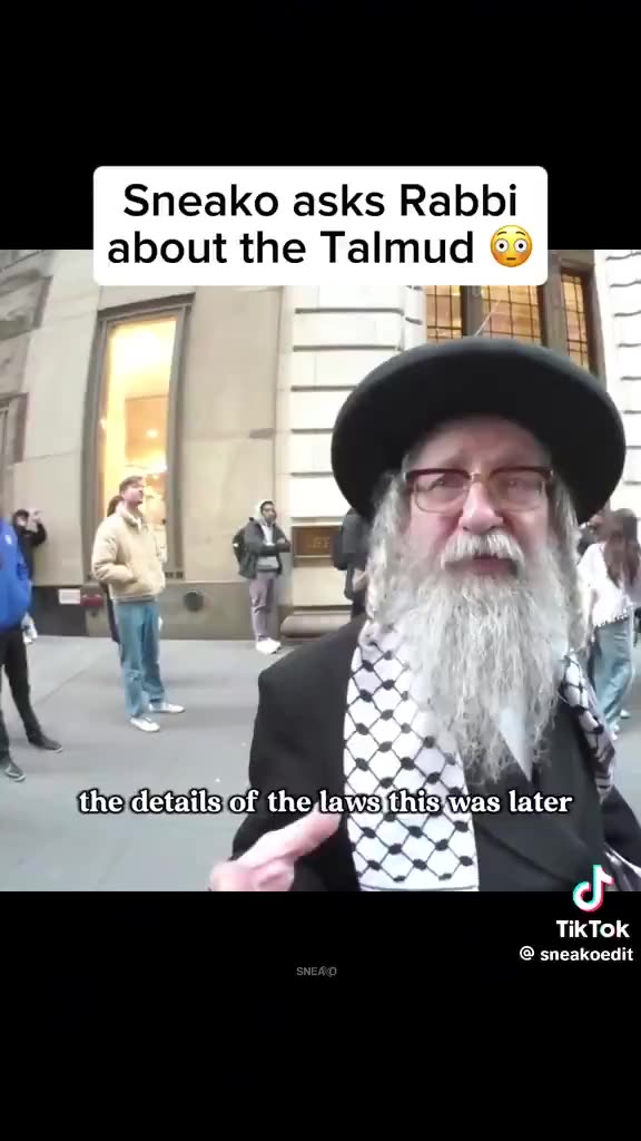 Listen to what this Rabbi says if you have a minute