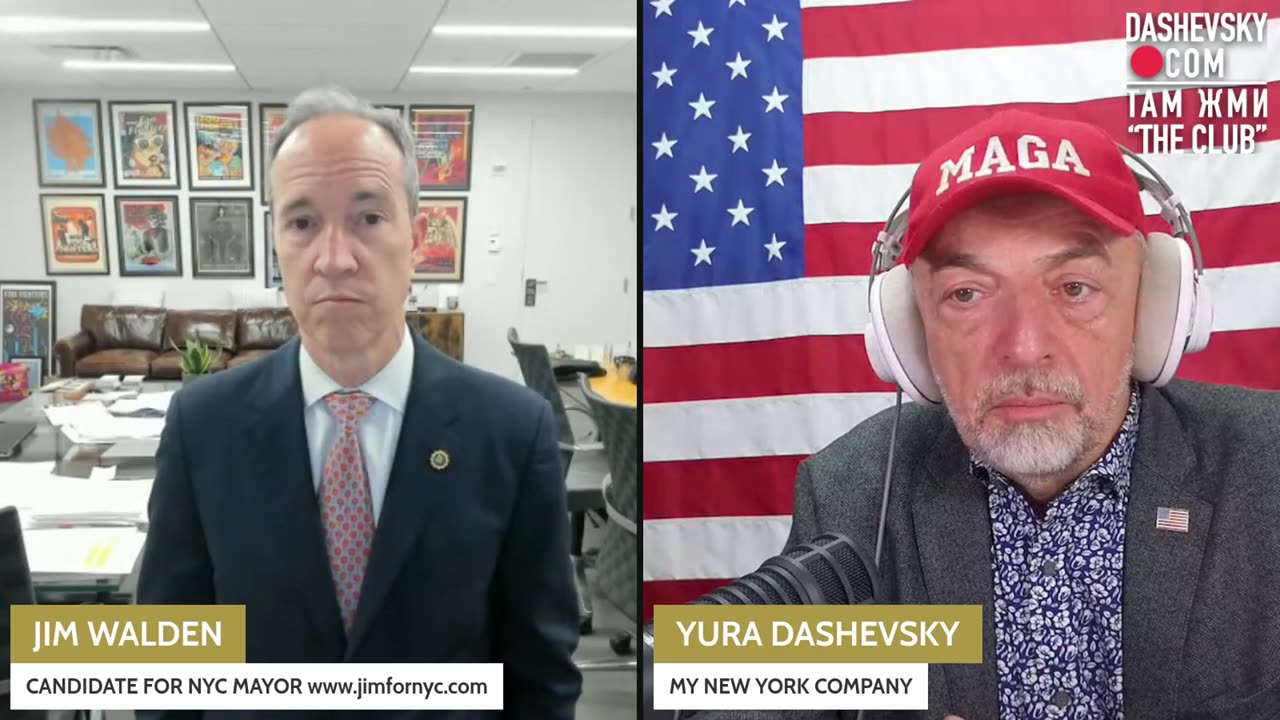 3001 LIVE - MEET JIM WALDEN, CANDIDATE FOR MAYOR OF NEW YORK CITY