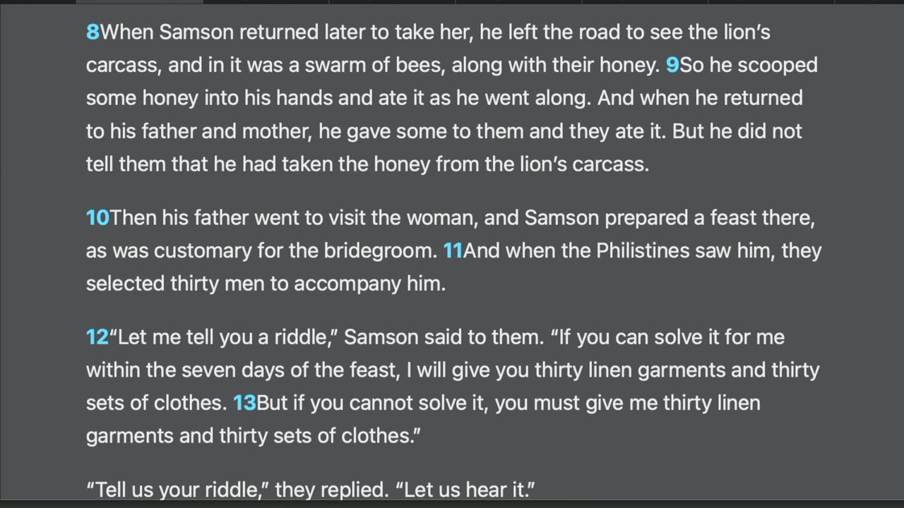 Judges 14