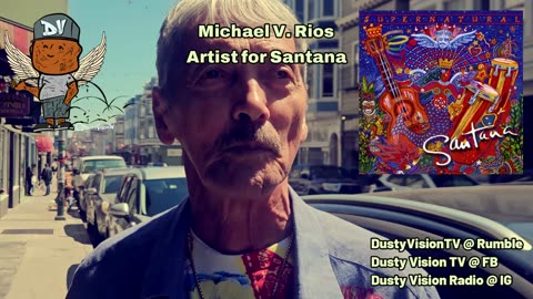 ARTIST WHO DID CARLOS SANTANA ALBUM COVER INTERVIEW