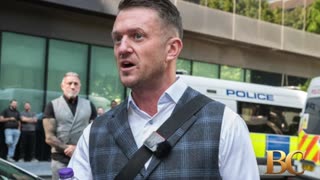 Tommy Robinson arrested over alleged assault at train station