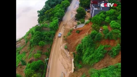 Typhoon Nepartak Brings Devastation to east China Town