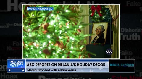 MELANIA’S PATRIOTIC WHITE HOUSE CHRISTMAS