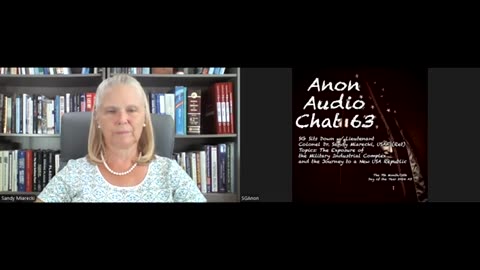 SG Anon w/ Lt. Col. Sandy Miarecki: HUGE intel on President Trump & Military Operations!