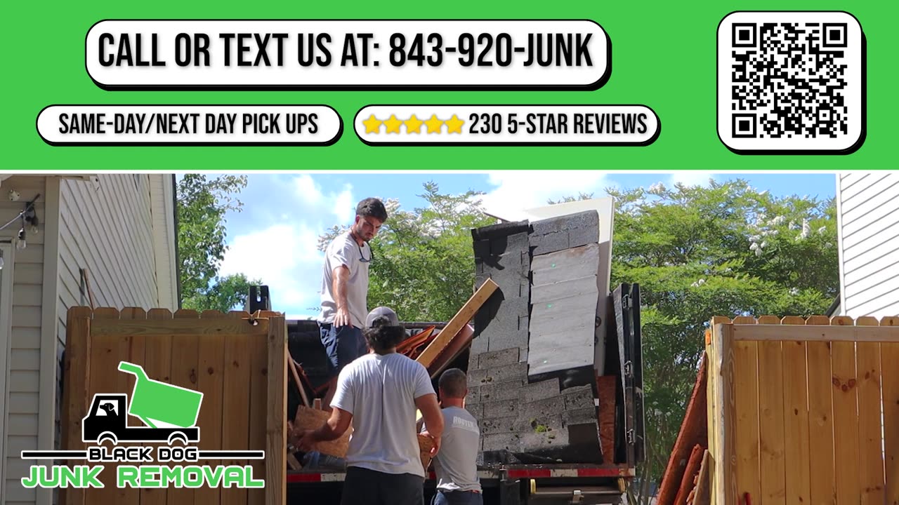 Same/Next-Day Junk Hauling Services With Black Dog Junk Removal
