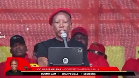 “Shoot to kill. Kill the Boer, the farmer,” under the leadership of our EFF Commander in Chief, President Julius Malema