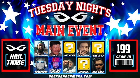 Tuesday Night's Main Event - Happy New Year!