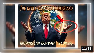 EXCLUSIVE: President Trump has Posted a Cryptic Pro-Q Message on Truth Social Stating “The World Will Soon Understand/Nothing Can Stop What's Coming”