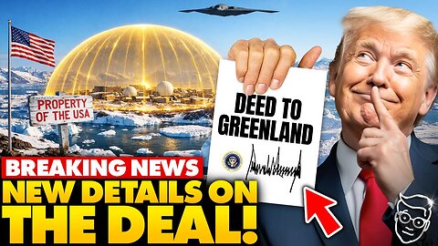 Trump Reveals SHOCKING New Details In Greenland Deal, Globalists In PANIC: 'It's Free...'