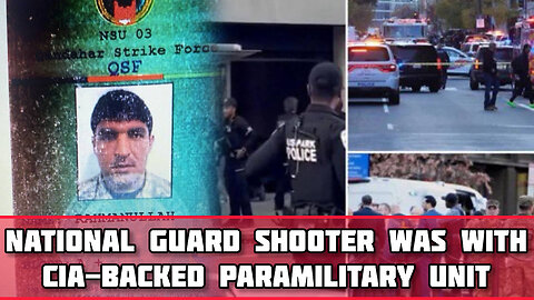 National Guard Shooter Was With CIA-Backed Paramilitary Unit