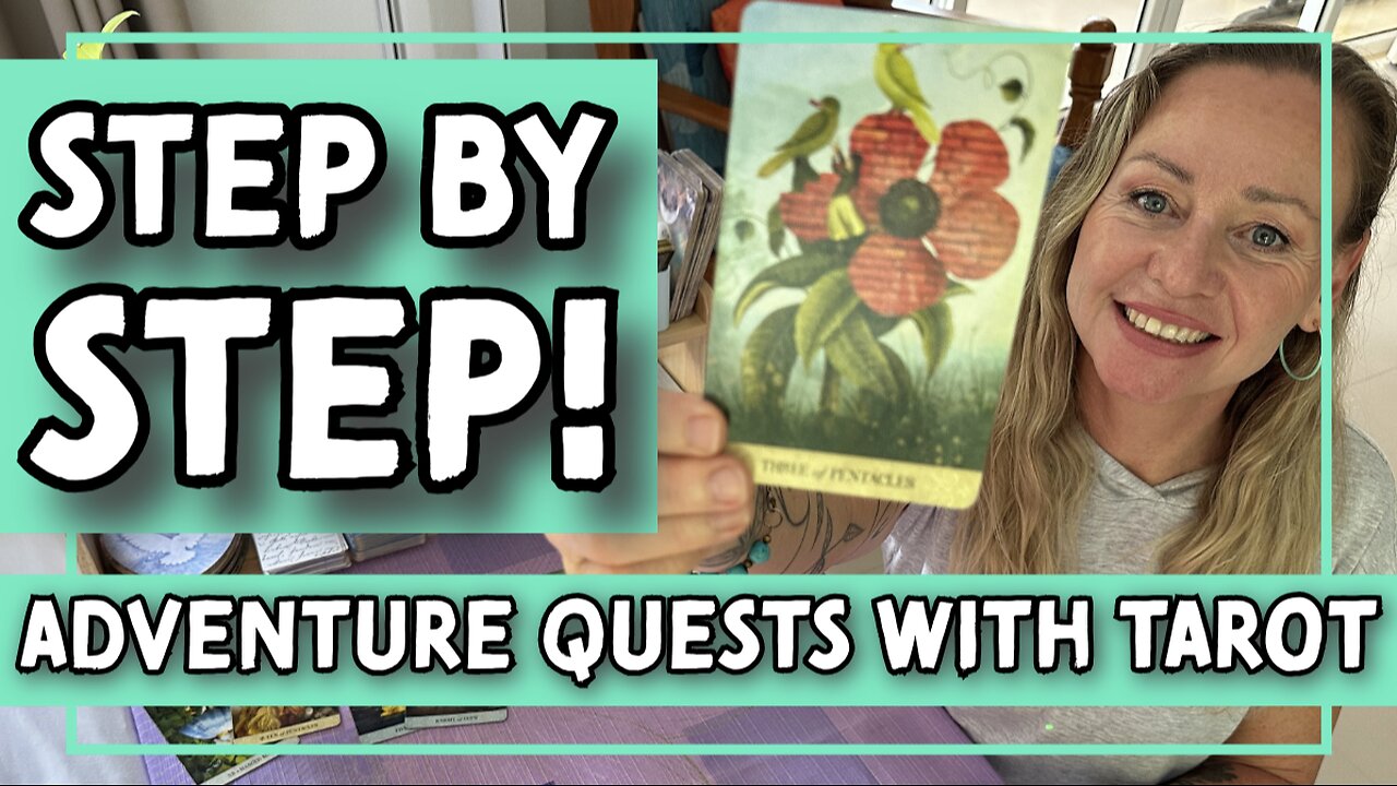Adventure Quests with Tarot: Facing the Fear of Change with the 3 of Pentacles