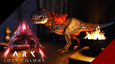 Lost Colony Blind Playthrough ep 6 Exploring with a Rex! #arksurvivalascended #ARKLostColony