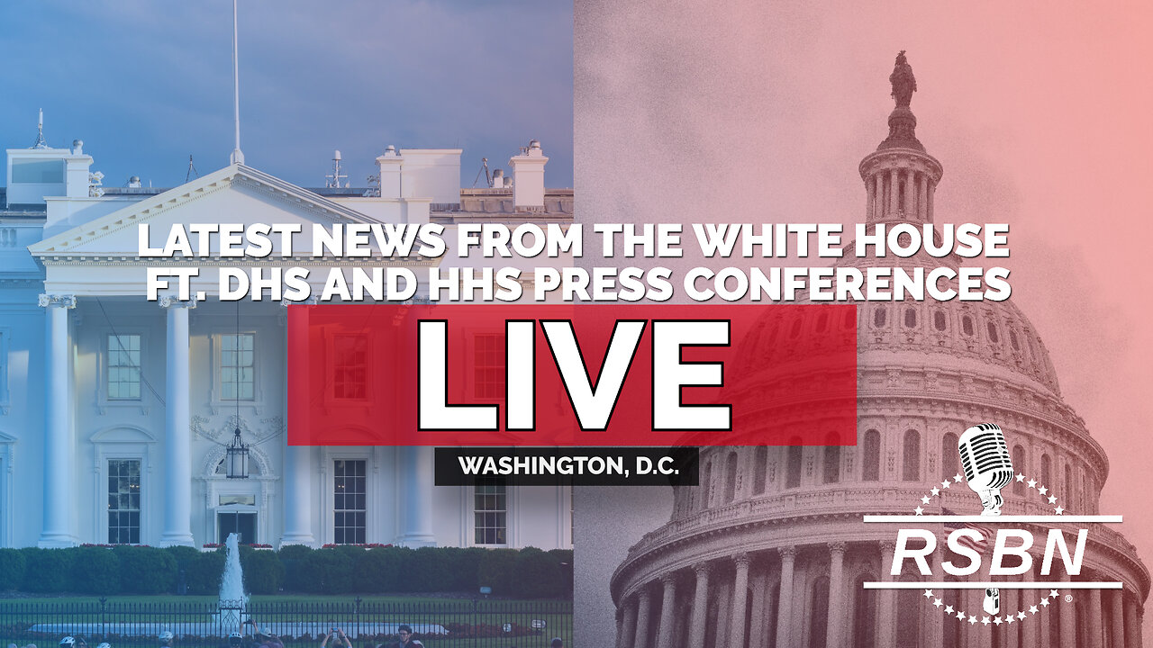 LIVE: Covering the Latest News from the Trump White House ft. DHS and HHS Press Conferences - 1/8/26