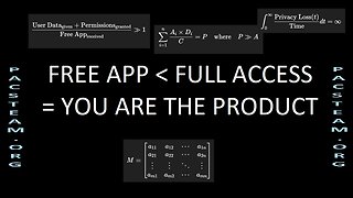 Free App < Full Access = YOU ARE THE PRODUCT