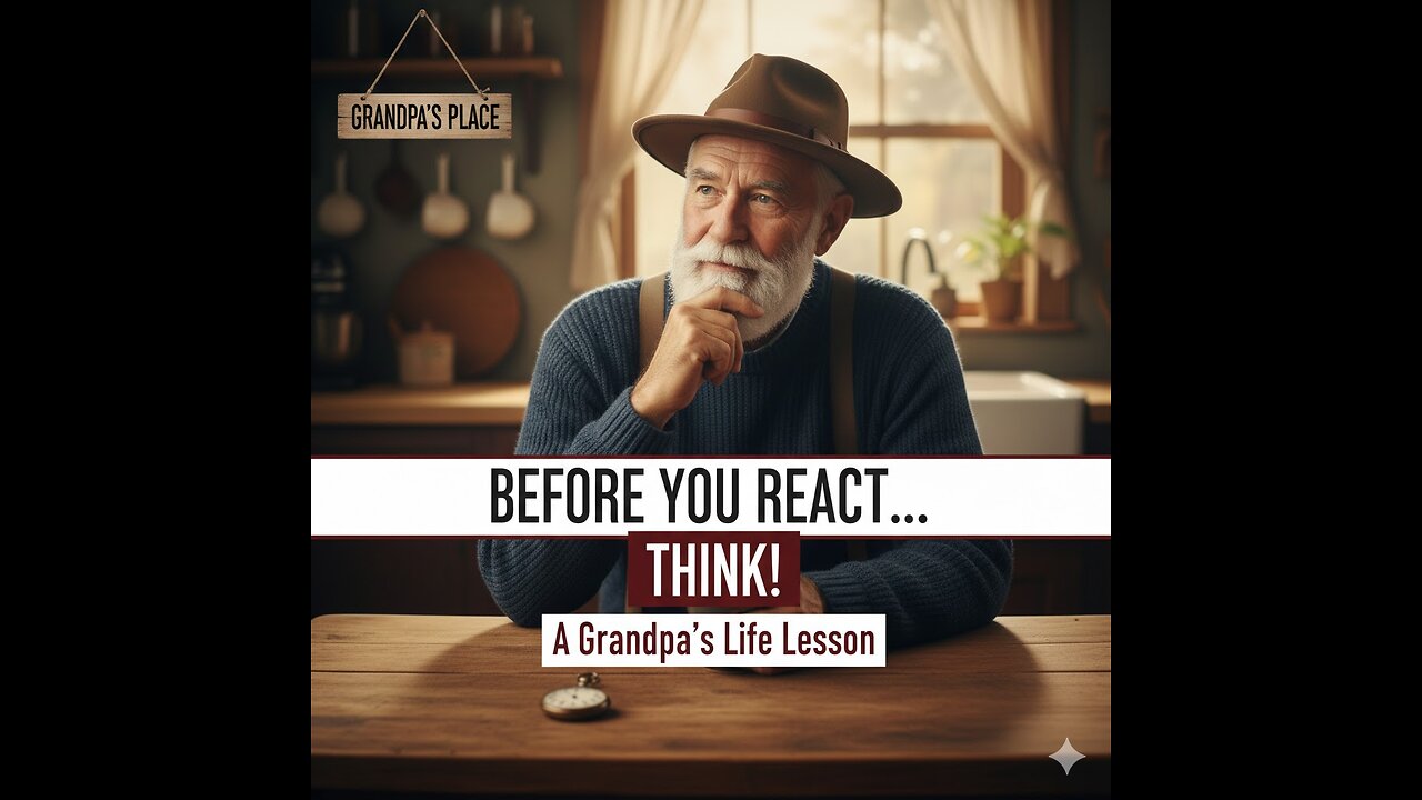 Life Lessons: Why You Should Think Before You React