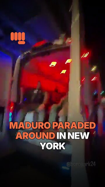 MADURO PARADED AROUND IN NEW YORK