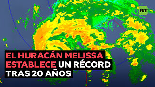 El huracán Melissa marca un récord que no se veía en 20 años