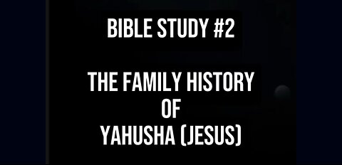 Bible Study #2: The Family History Of Yahusha (Jesus) 📖 #signlanguage #talk #asl #knowledge