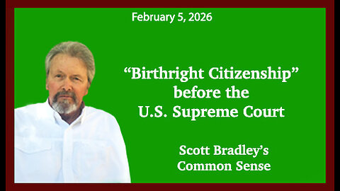 "Birthright Citizenship" before the U.S. Supreme Court