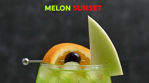 COCKTAIL MELON SUNSET