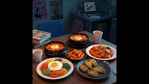Korean Food 🔥🔥 Seriously Good Student Eats