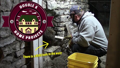 There is a MASSIVE hole in the wall!