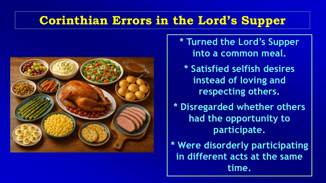 Video Bible Study: 1 Corinthians - #047